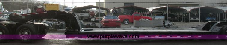 image for item K5246 2000 Fontaine LP50NCP lowboy equipment trailer