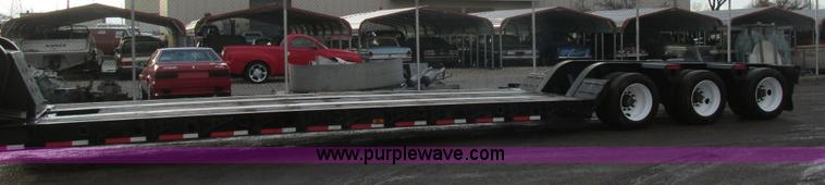 image for item K5246 2000 Fontaine LP50NCP lowboy equipment trailer