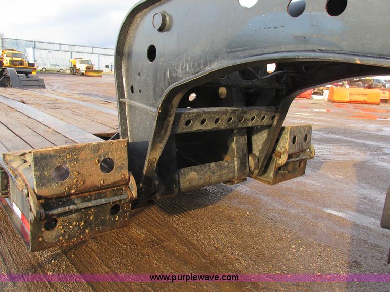 image for item K5246 2000 Fontaine LP50NCP lowboy equipment trailer