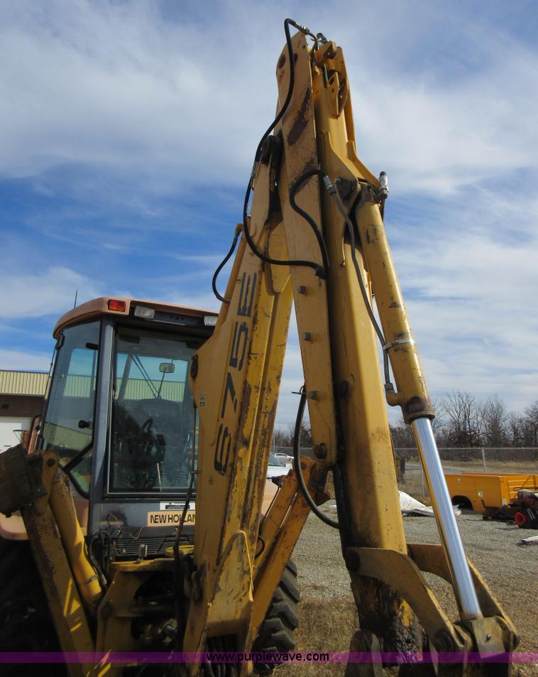 image for item K5253 1999 New Holland 675E backhoe