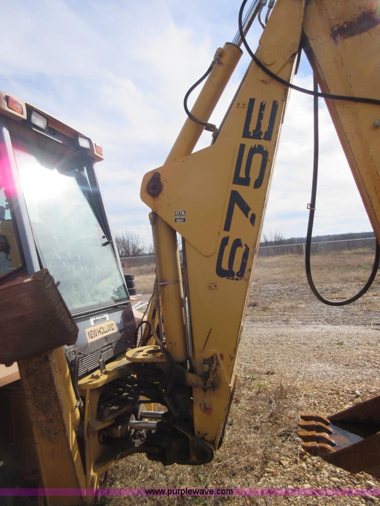 image for item K5253 1999 New Holland 675E backhoe