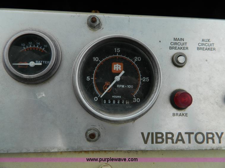 image for item K8229 1989 Ingersoll Rand SD150F single drum vibratory compactor