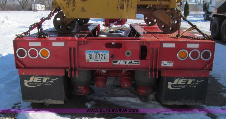 image for item L1838 2012 Jet lowboy equipment trailer