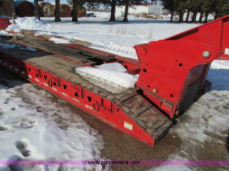 image for item L1838 2012 Jet lowboy equipment trailer