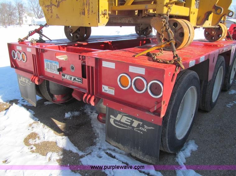 image for item L1838 2012 Jet lowboy equipment trailer