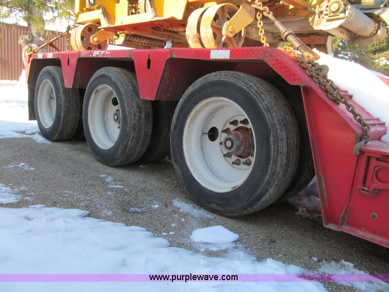 image for item L1838 2012 Jet lowboy equipment trailer