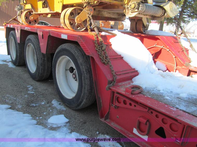 image for item L1838 2012 Jet lowboy equipment trailer
