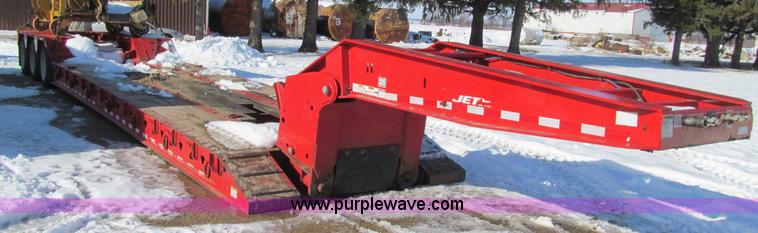 image for item L1838 2012 Jet lowboy equipment trailer
