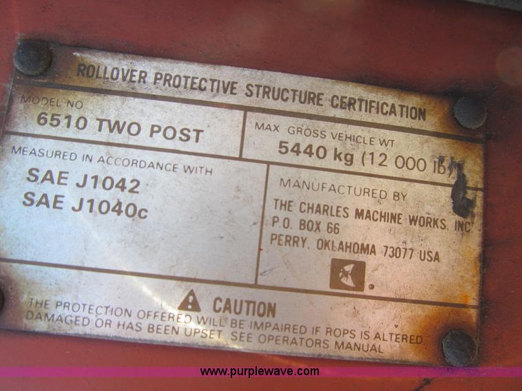 image for item L1844 1984 Ditch Witch 6510 trencher