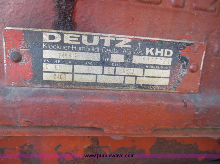 image for item L1845 1984 Ditch Witch 6510 trencher