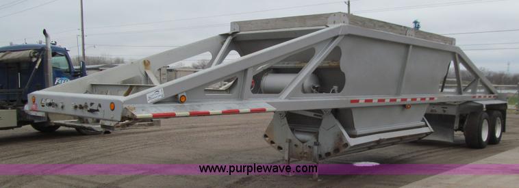 image for item L1849 1999 Trail King bottom dump trailer