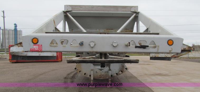 image for item L1849 1999 Trail King bottom dump trailer