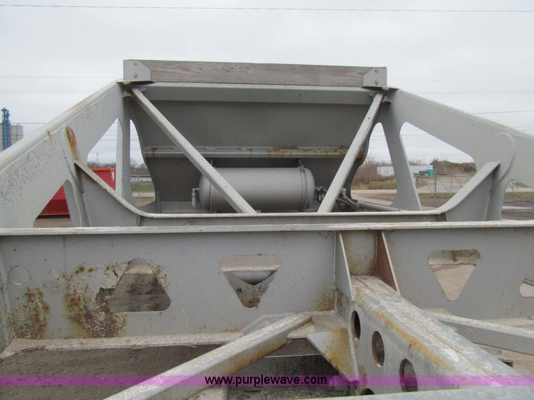image for item L1849 1999 Trail King bottom dump trailer