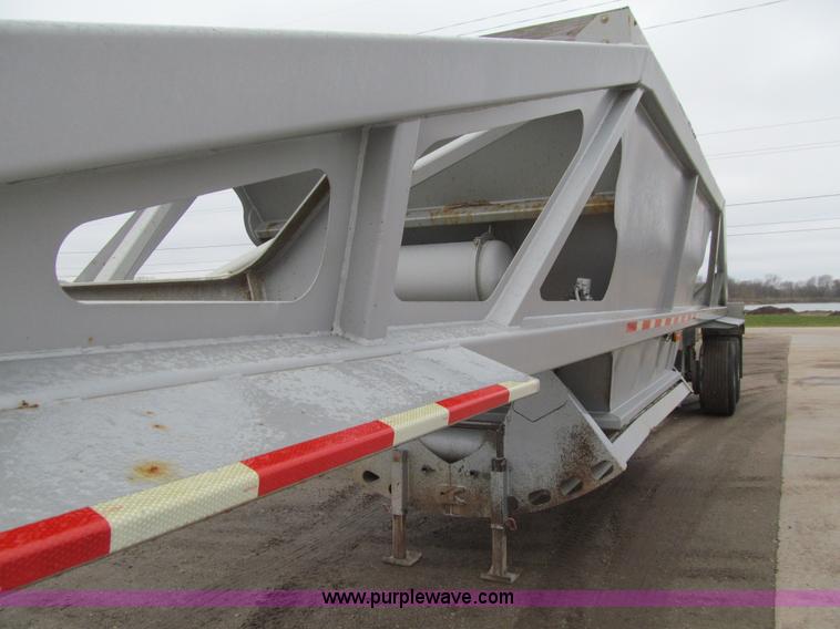 image for item L1849 1999 Trail King bottom dump trailer