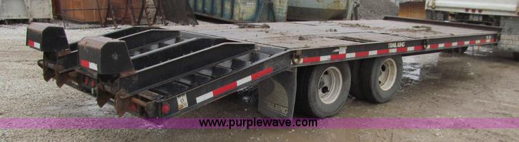 image for item L1851 2008 Trail King TK-20LP-2400 equipment trailer