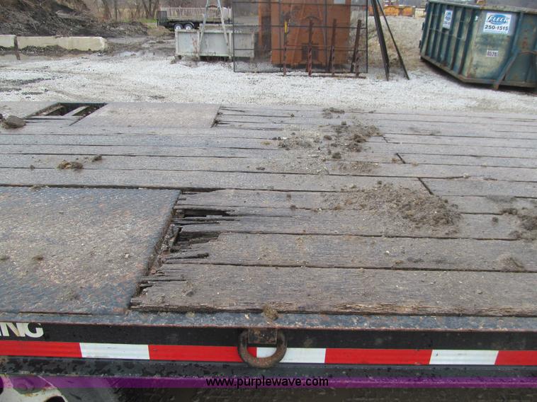 image for item L1851 2008 Trail King TK-20LP-2400 equipment trailer