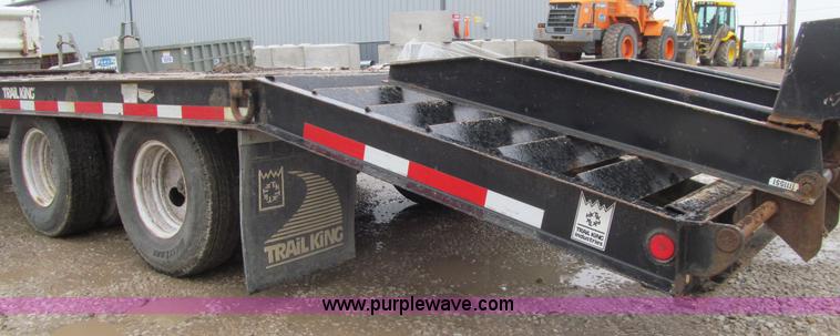 image for item L1851 2008 Trail King TK-20LP-2400 equipment trailer
