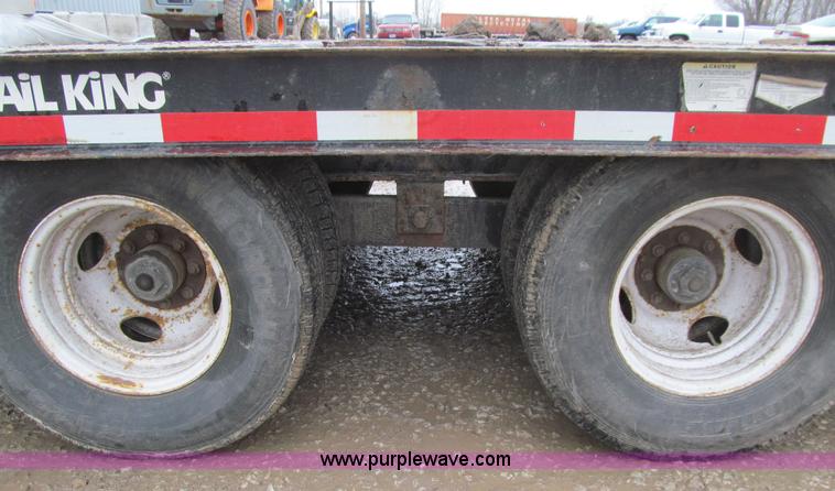 image for item L1851 2008 Trail King TK-20LP-2400 equipment trailer