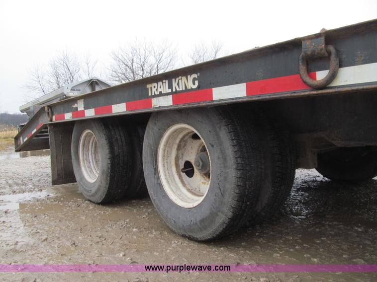 image for item L1851 2008 Trail King TK-20LP-2400 equipment trailer