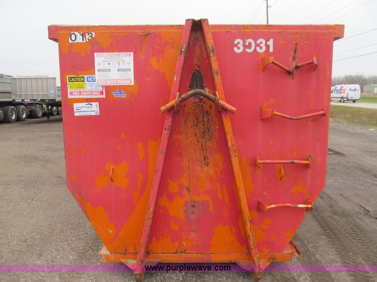 image for item L1852 Roll off container