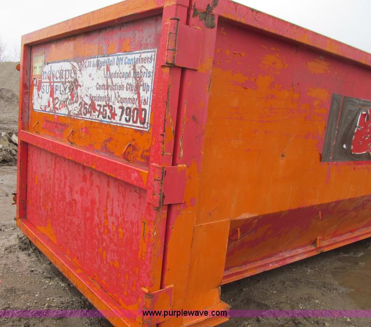 image for item L1855 Roll off container