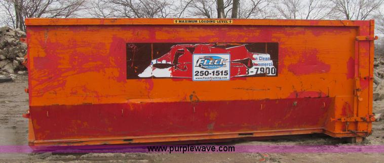 image for item L1855 Roll off container