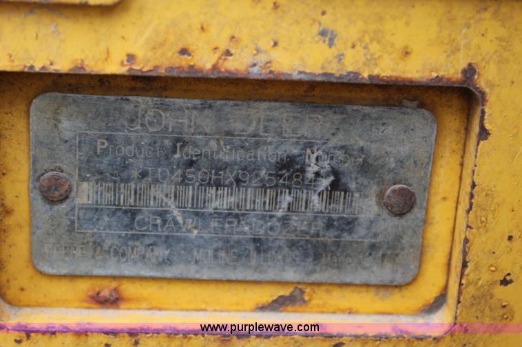 image for item L2363 2003 John Deere 450H dozer