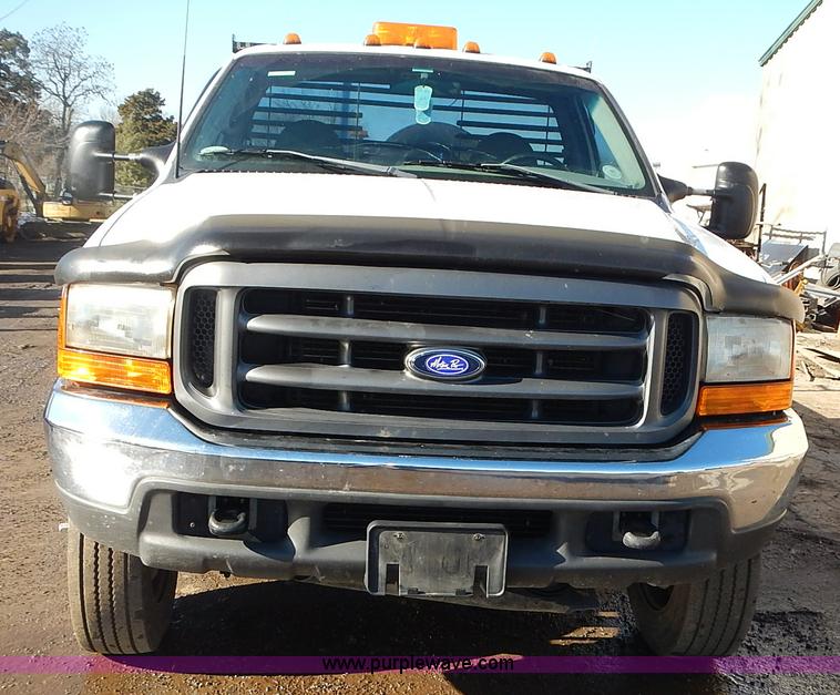 image for item L3595 1999 Ford F450 Super Duty flatbed truck