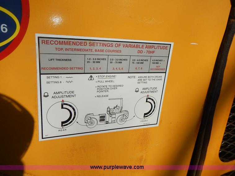 image for item L3600 Volvo DD70HF double drum roller