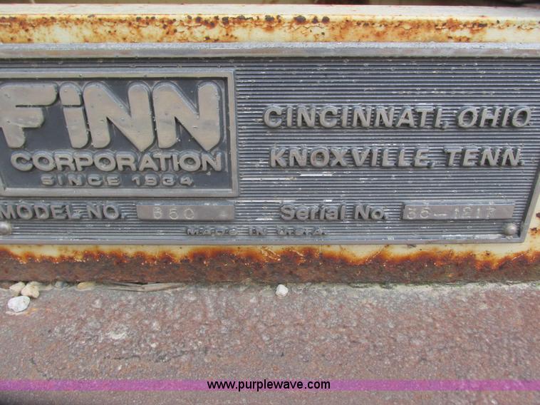 image for item L3908 Finn B50 straw blower