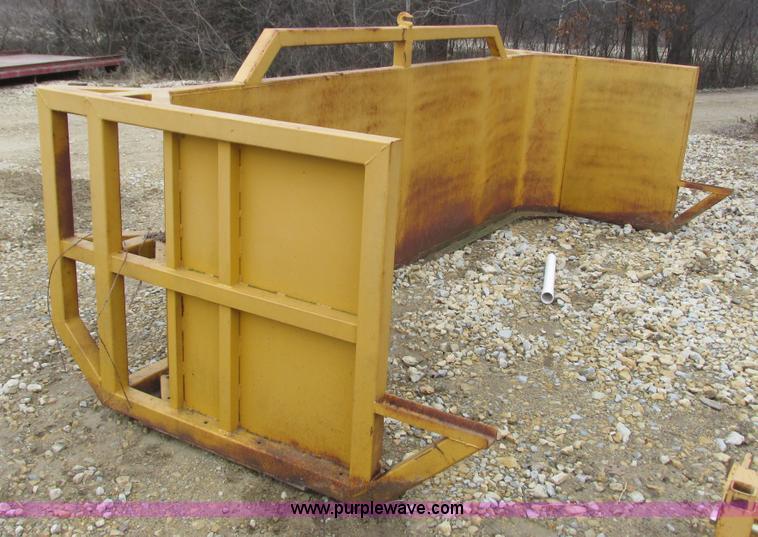 image for item L3909 Shop built snow pusher