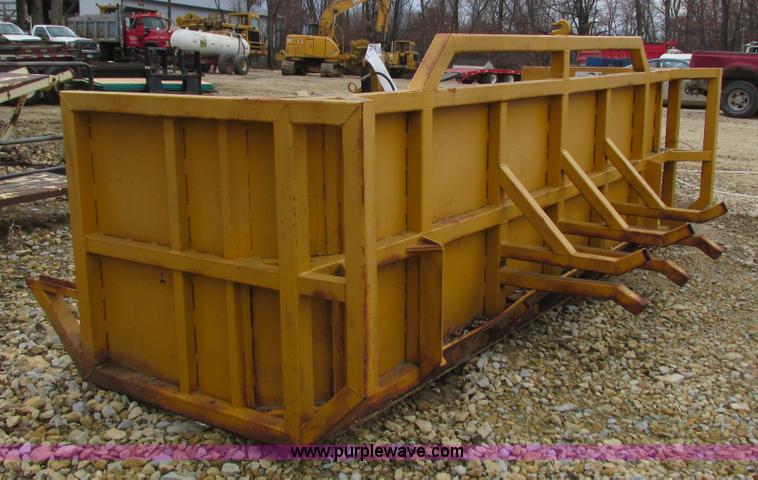 image for item L3909 Shop built snow pusher