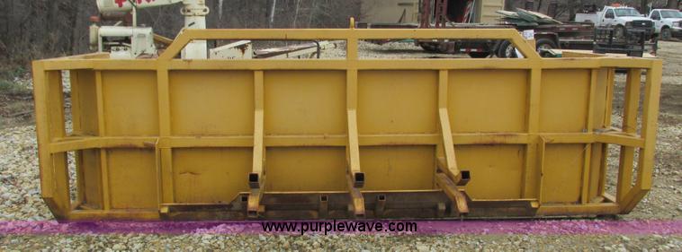 image for item L3909 Shop built snow pusher