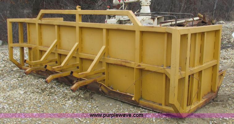 image for item L3909 Shop built snow pusher