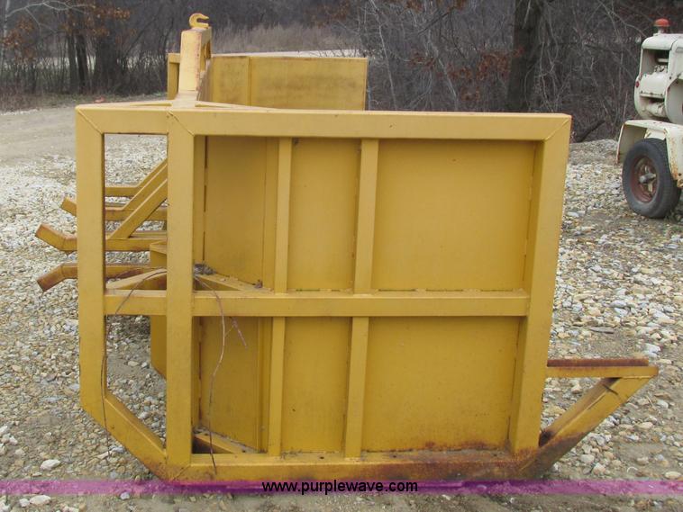 image for item L3909 Shop built snow pusher