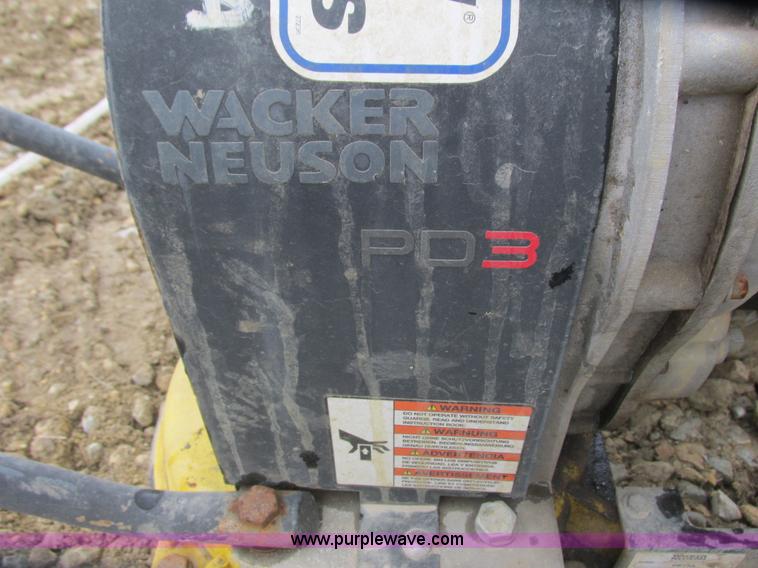 image for item L3911 Wacker Neuson PD3 water pump