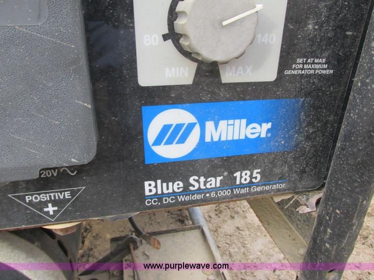image for item L3913 Miller Blue Star DX185 welder/generator