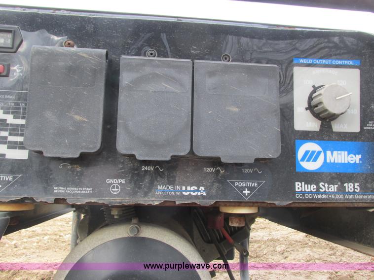 image for item L3913 Miller Blue Star DX185 welder/generator