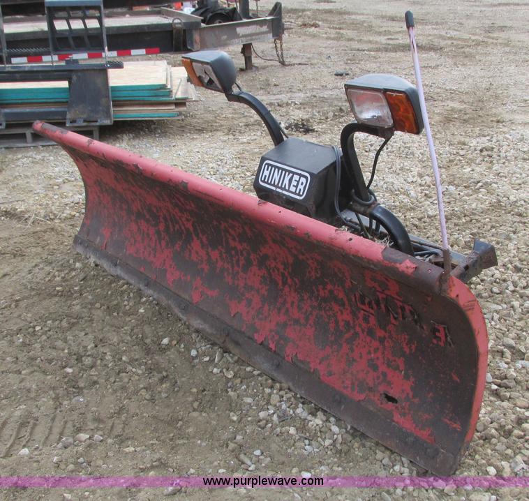 image for item L3915 Hiniker snow plow
