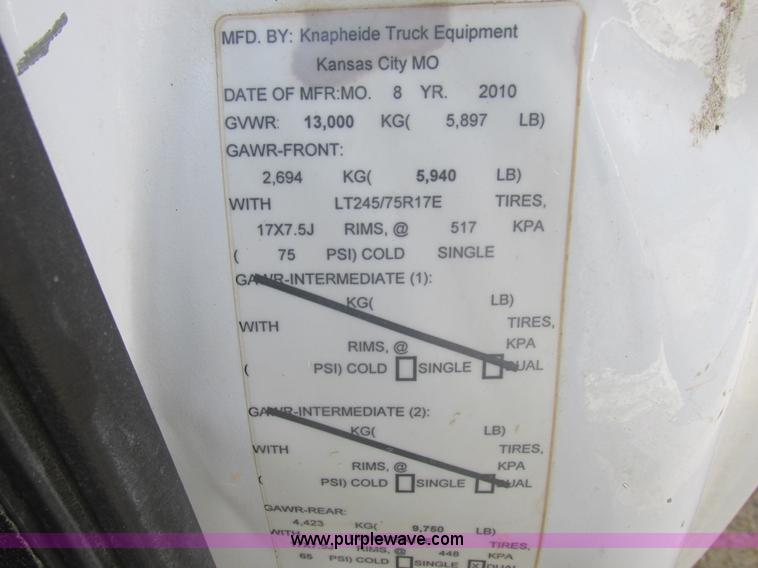 image for item L4165 2011 Ford F350 Super Duty XL flatbed pickup truck