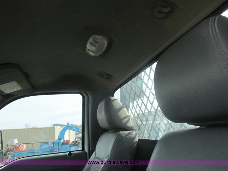 image for item L4165 2011 Ford F350 Super Duty XL flatbed pickup truck