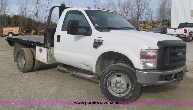image for item L4166 2009 Ford F350 Super Duty XL utility truck