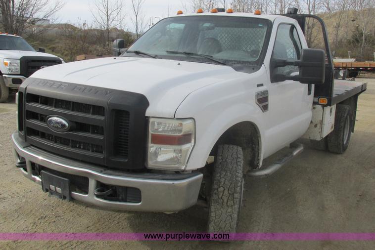 image for item L4166 2009 Ford F350 Super Duty XL utility truck