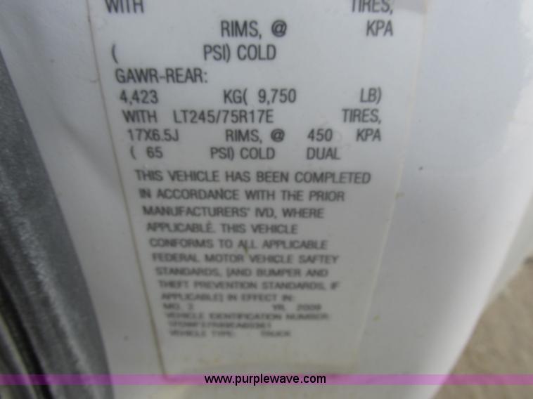 image for item L4166 2009 Ford F350 Super Duty XL utility truck