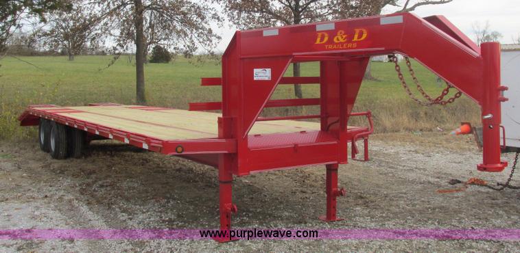 image for item L4174 2015 D&D equipment trailer