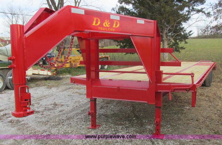 image for item L4174 2015 D&D equipment trailer