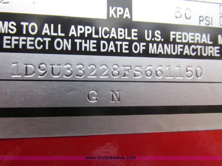 image for item L4174 2015 D&D equipment trailer