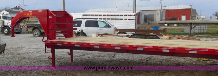 image for item L4174 2015 D&D equipment trailer