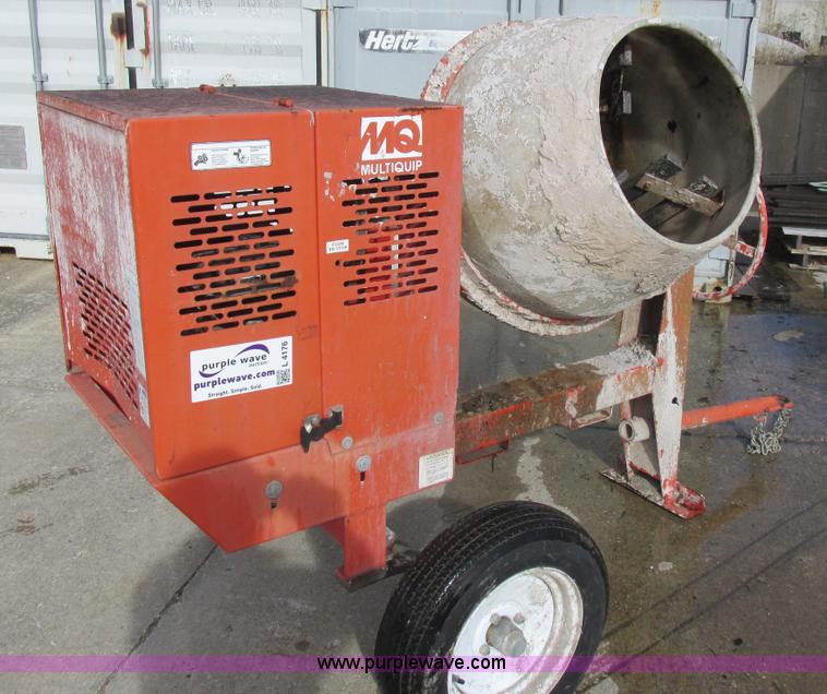 image for item L4176 Multiquip MC-64P concrete mixer