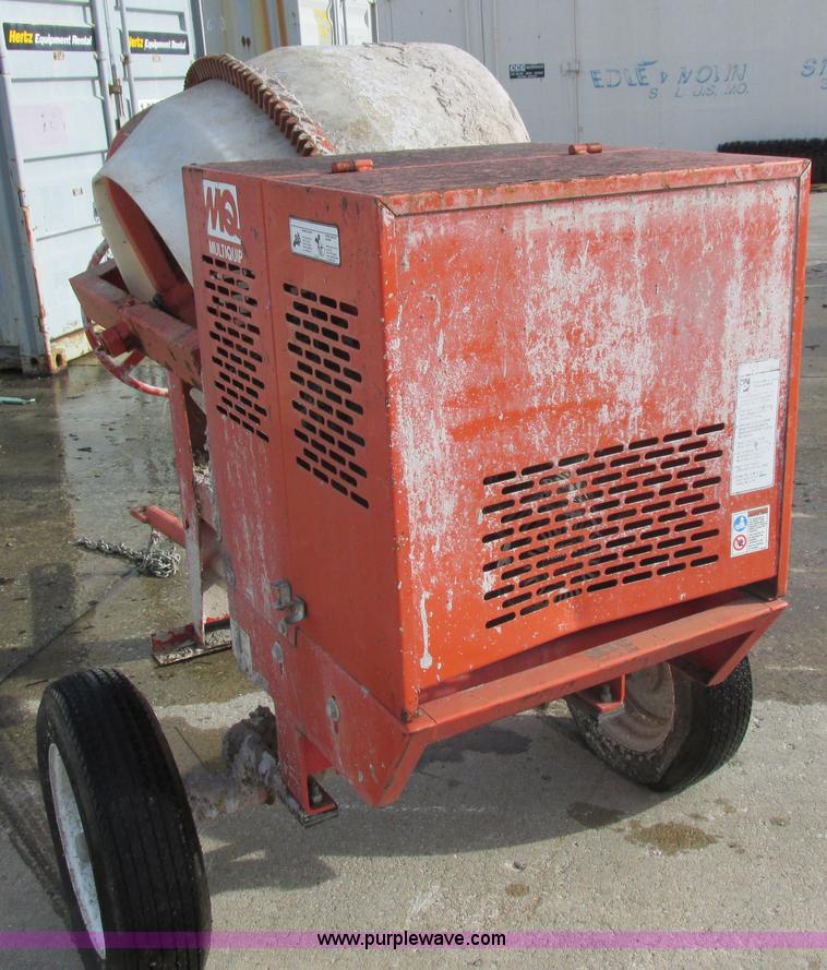 image for item L4176 Multiquip MC-64P concrete mixer